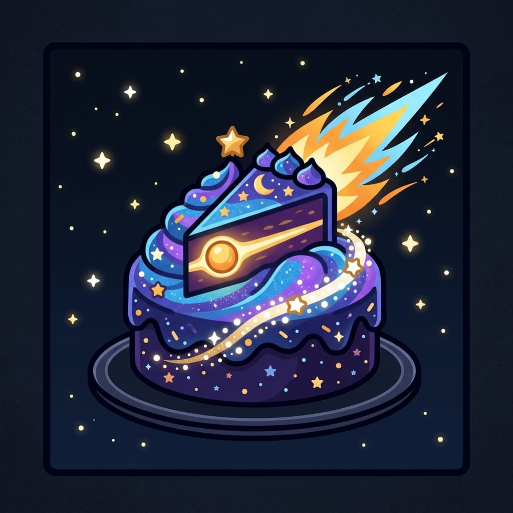 Comet Cake, a collectible cargo item in StarSeeker.