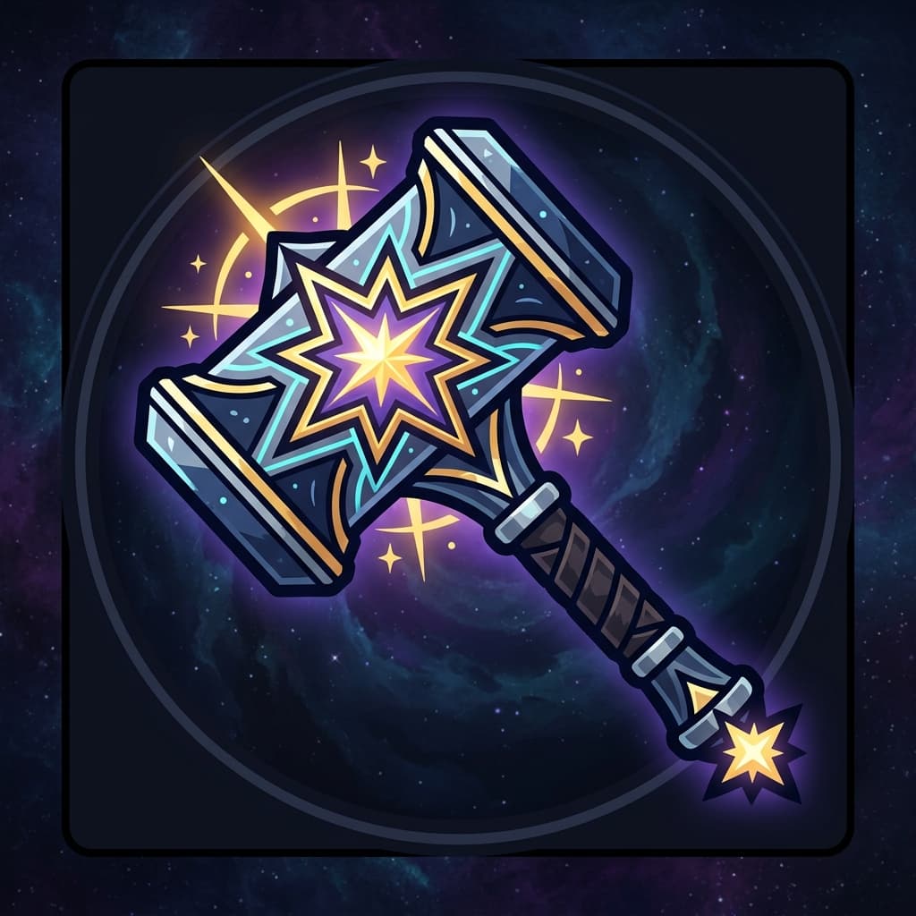 Star-Forged Hammer, a collectible cargo item in StarSeeker.