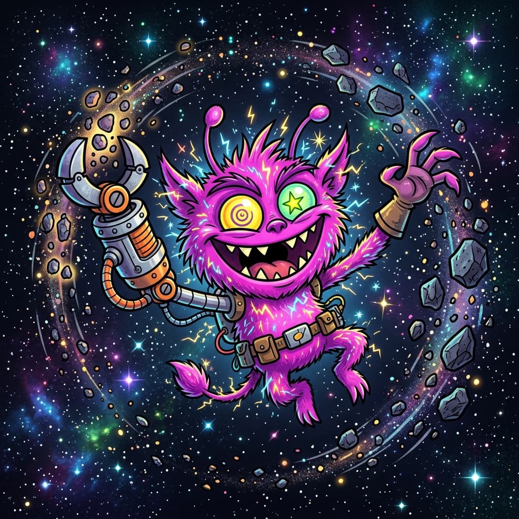 Scatter, The Mess-Making Flinger