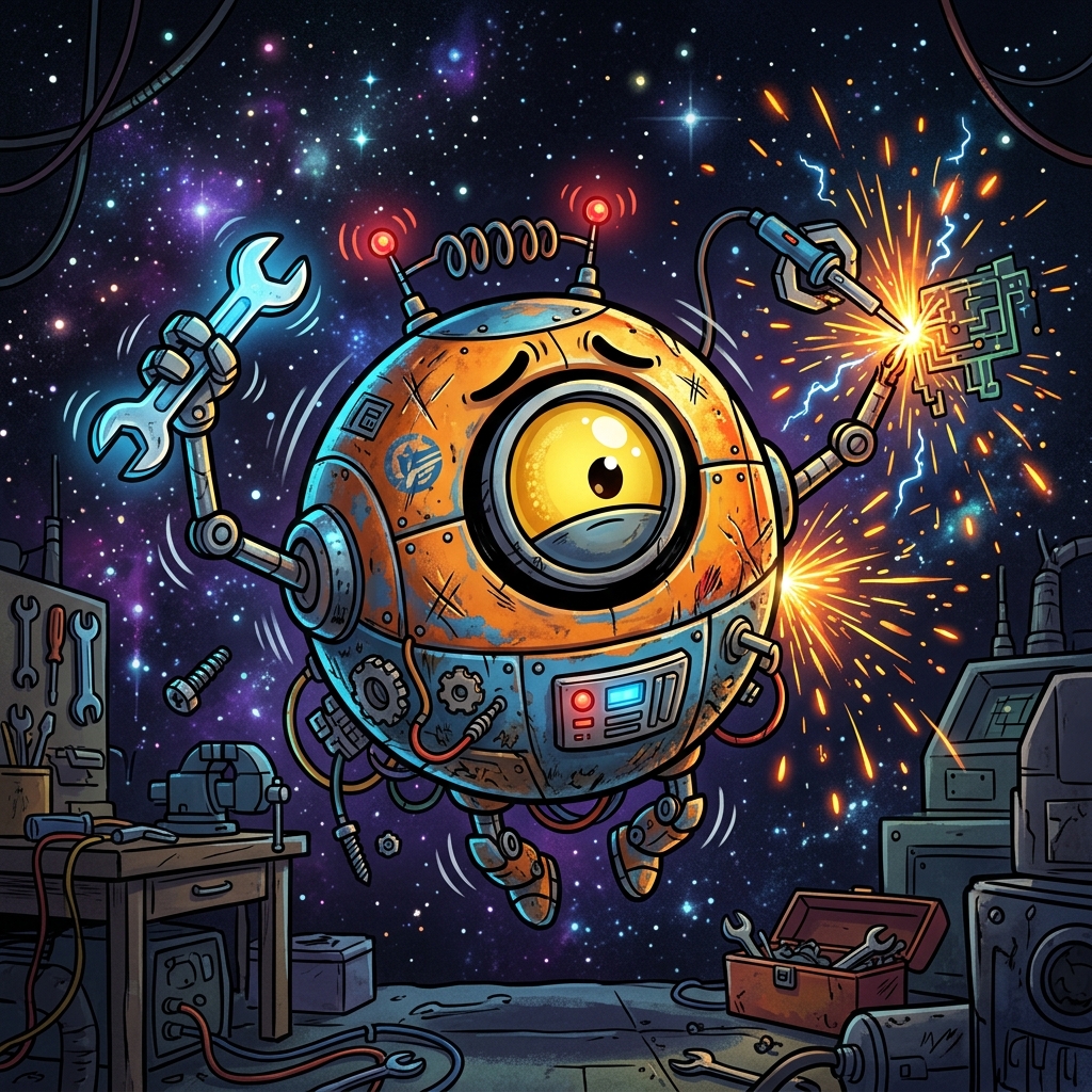 Bolt, The Little Repair Robot