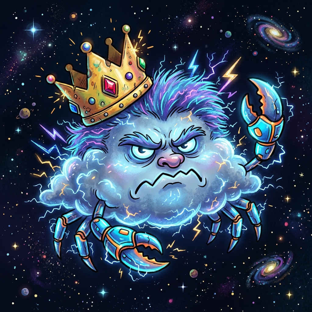 King Garble, The Pompous Cloud-Crab