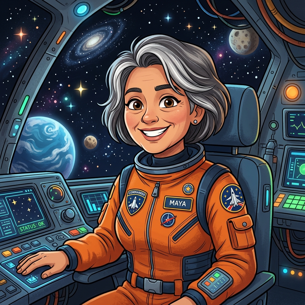 Commander Vega, Station Commander