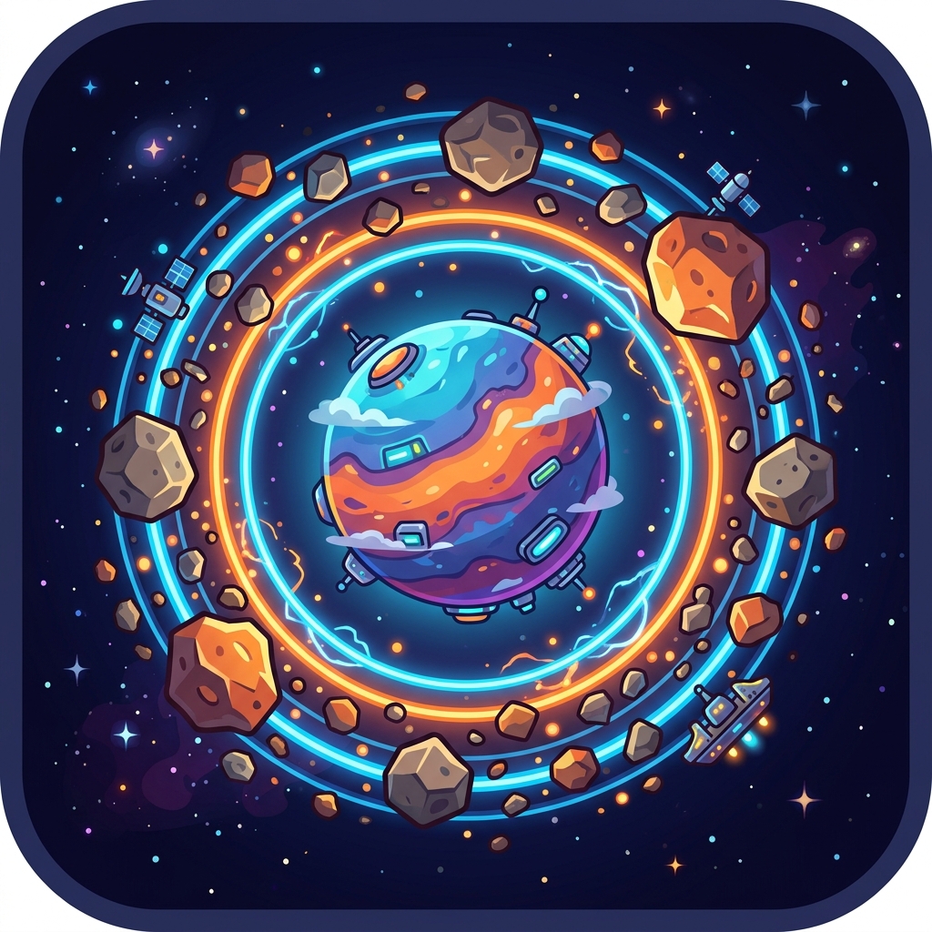 Planet art for Asteroid Belt