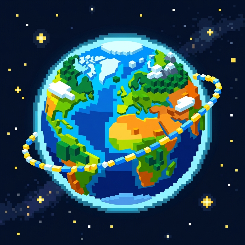 Planet art for Block World